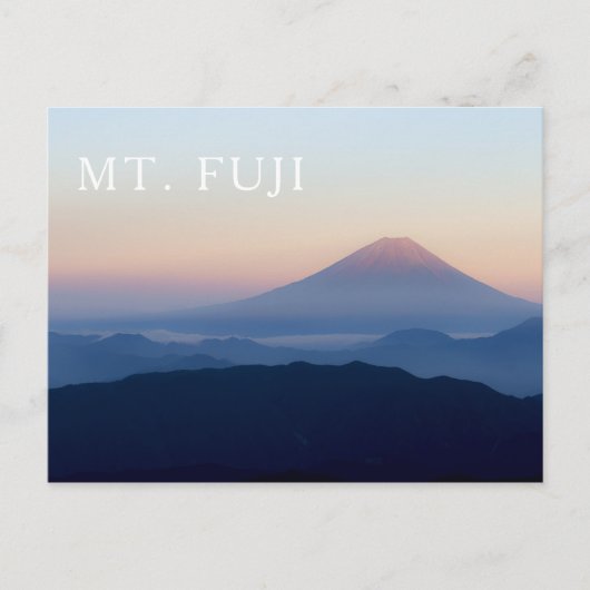 Fuji Sunrise Japan Briefkaart (Voorkant)