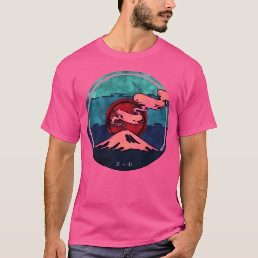 Fuji-T-shirt T-shirt (Voorkant)