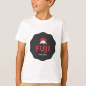 Fuji Tokyo Japan Embleem Design T-shirt (Voorkant)