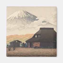 Fuji uit Narusawa Hasui Kawase shin hanga art Magneet