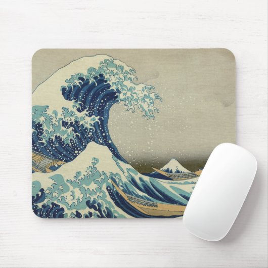 Fuji uitzicht 01 muismat (Met muis)