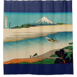 Fuji uitzicht #1 douchegordijn