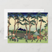 Fuji uitzicht 26 briefkaart (Voorkant / Achterkant)