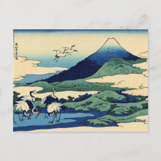 Fuji uitzicht 31 briefkaart
