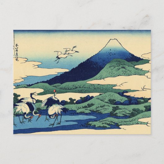 Fuji uitzicht 31 briefkaart (Voorkant)