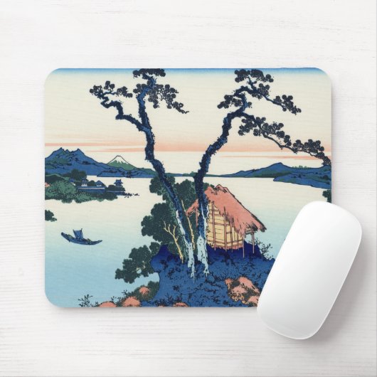 Fuji uitzicht 35 muismat (Met muis)