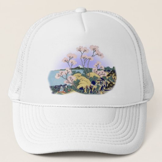 Fuji uitzicht 36+01 trucker pet (Voorkant)