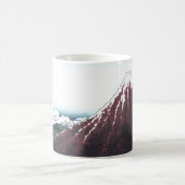 Fuji Ukiyo-e door Hokusai, Japans Koffiemok (Center)