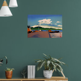 Fuji van een weg Tokuriki Tomikichiro 1941 Poster