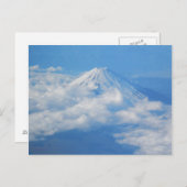 Fuji van het vliegtuig, Briefkaart voor fotografie (Voorkant / Achterkant)