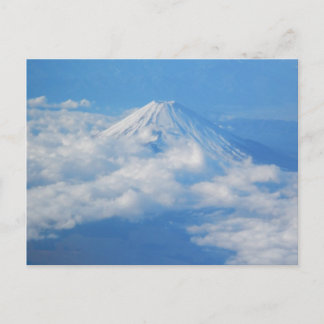 Fuji van het vliegtuig, Briefkaart voor fotografie