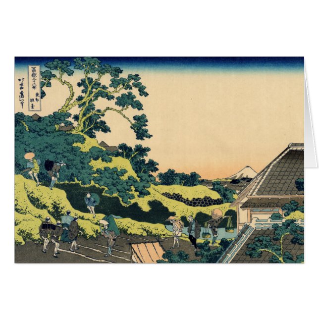 Fuji van Mishima Pass (Voorkant Horizontaal)