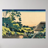 Fuji van Mishima Pass Poster (Voorkant)