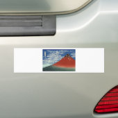 Fuji Volcano Japan schilderen Bumpersticker (Op auto)