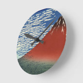 Fuji Volcano Japan schilderen Ronde Klok (Hoek)