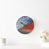 Fuji Volcano Japan schilderen Ronde Klok (Huis)