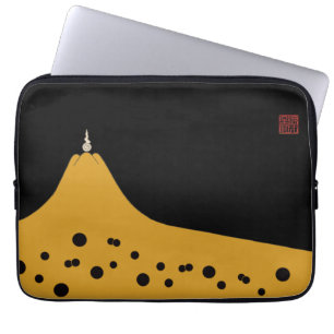Fujigoshinkamonkurokirasya-Jinbaori Laptop Sleeve