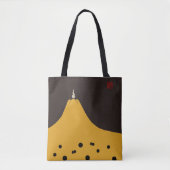 Fujigoshinkamonkurokirasya-Jinbaori Tote Bag (Voorkant)