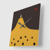 Fujigoshinkamonkurokirasya-Jinbaori Vierkante Klok (Hoek)