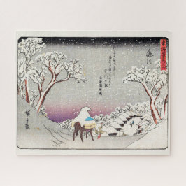 Fujikawa | Utagawa Hiroshige | Legpuzzel