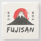 Fujisan Stenen Onderzetter (Voorkant)