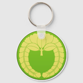 Fujiwara Clan Kamon Sleutelhanger