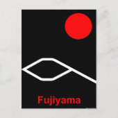Fujiyama Briefkaart (Voorkant)