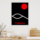 Fujiyama Poster (Keuken)