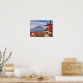 Fujiyoshida - Mount Fuji - Japan Poster (Keuken)
