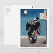 Fukami Jikyu, Tsukioka Yoshitoshi Briefkaart (Voorkant / Achterkant)