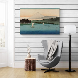 Fukeiga 4 - Japans Ukiyo-e Canvas Afdruk