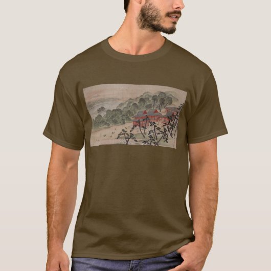 Fūkeiga - Ando Hiroshige T-shirt (Voorkant)