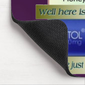 Fukitol, baan is klote, overwerkt, geen zorgen, muismat (Hoek)