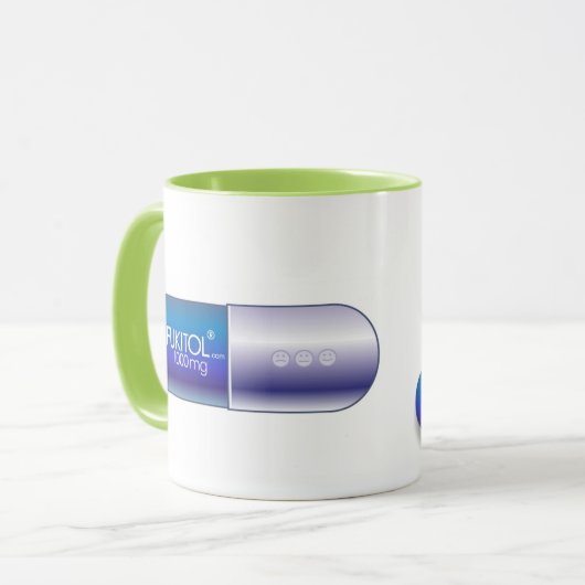 Fukitol Funny Prozac Mok (Voorkant links)