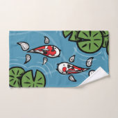 Fuku en Heiwa de Koi Towel Set Bad Handdoek (Handdoek)