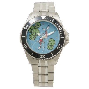 Fuku en Heiwa de Koi Watch Horloge