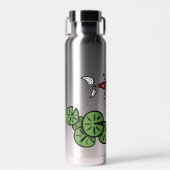 Fuku en Heiwa de Koi Waterfles (Voorkant)