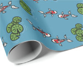 Fuku en Heiwa het Koi Wrapping Paper Cadeaupapier (Rol Hoek)