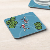 Fuku en Heiwa Square Coaster Bier Onderzetter (Linkerzijde)