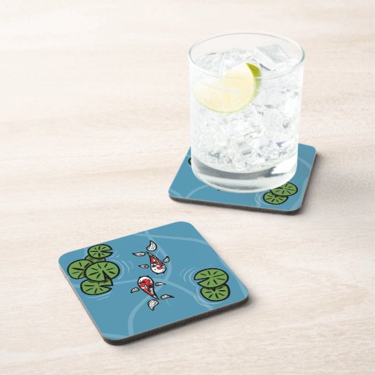 Fuku en Heiwa Square Coaster Bier Onderzetter (Rechterzijde)