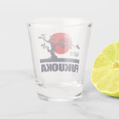 Fukuoka Shot Glas (Achterkant)