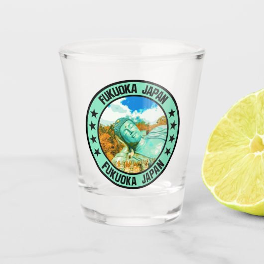 Fukuoka Shot Glas (Voorkant)