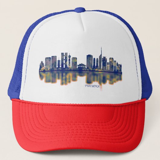 Fukuoka Skyline Trucker Pet (Voorkant)