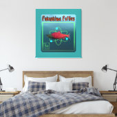Fukushima Follies Canvas Afdruk (Insitu (Slaapkamer))