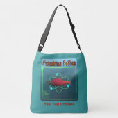 Fukushima Follies Crossbody Tas (Achterkant)