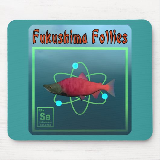 Fukushima Follies Muismat (Voorkant)