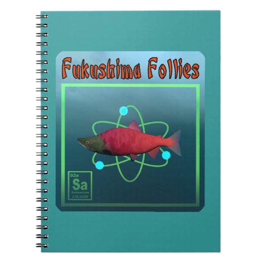 Fukushima Follies Notitieboek (Voorkant)
