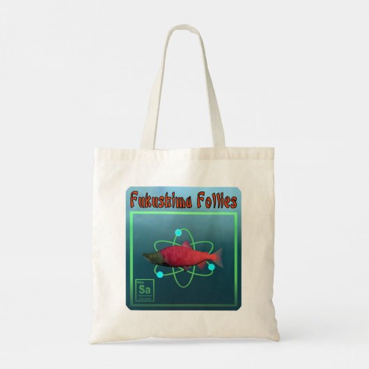 Fukushima Follies Tote Bag (Achterkant)