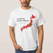 Fukushima kernramp t-shirt (Voorkant)
