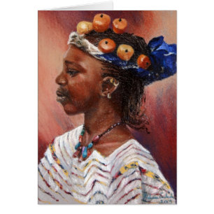 Fulani Amber Bead Girl